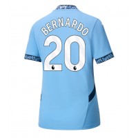 Echipament fotbal Manchester City Bernardo Silva #20 Tricou Acasa 2024-25 pentru femei maneca scurta